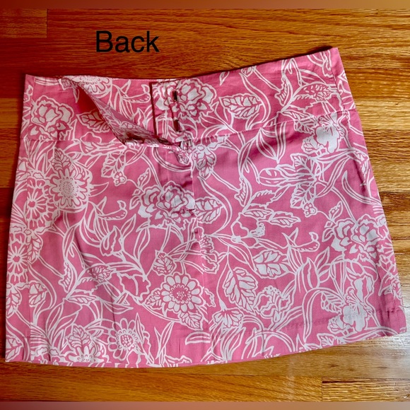 Sexy Zara Mini Pink White Flower Skirt, Size 8, Very Good Preowned Condition - Picture 3 of 9